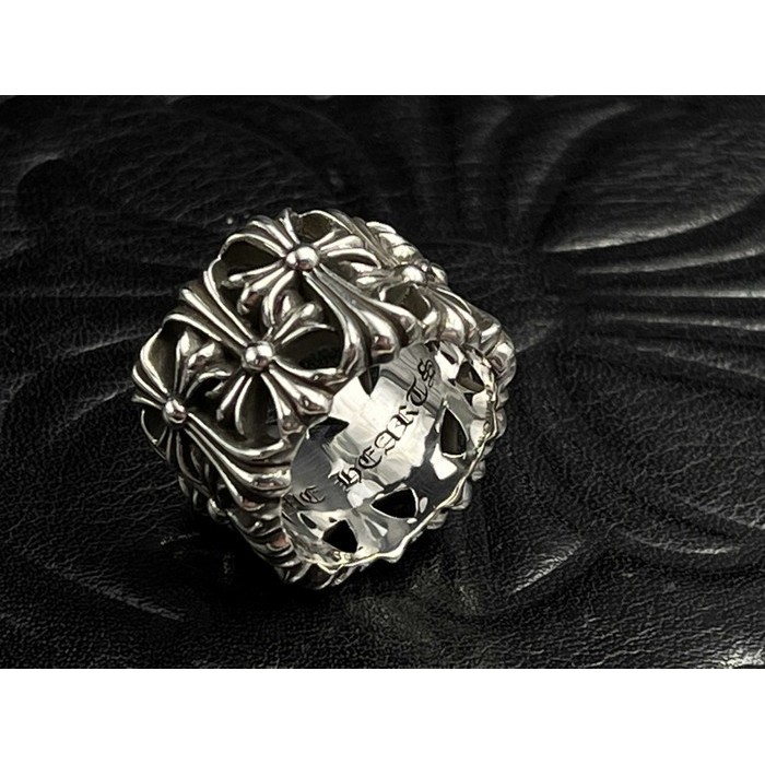 Chrome Hearts Square Cemetery Ring