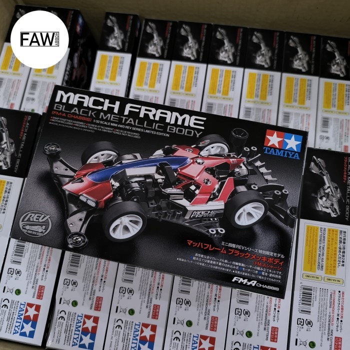 Tamiya 95673 Mach Frame Black Metallic Body Special Edition - FMA Chassis - Item 95673