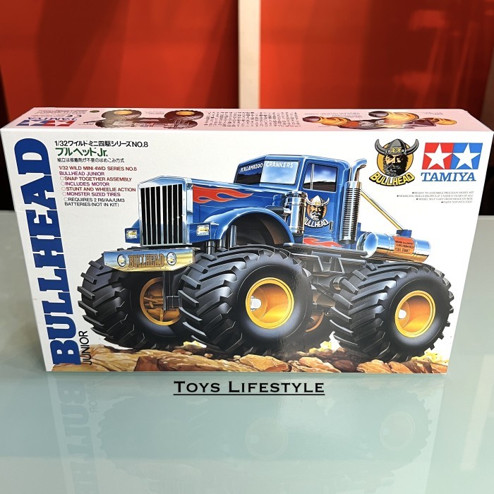 Mainan Rakit Mobil Tamiya Mini 4WD - Bullhead (ORIGINAL)