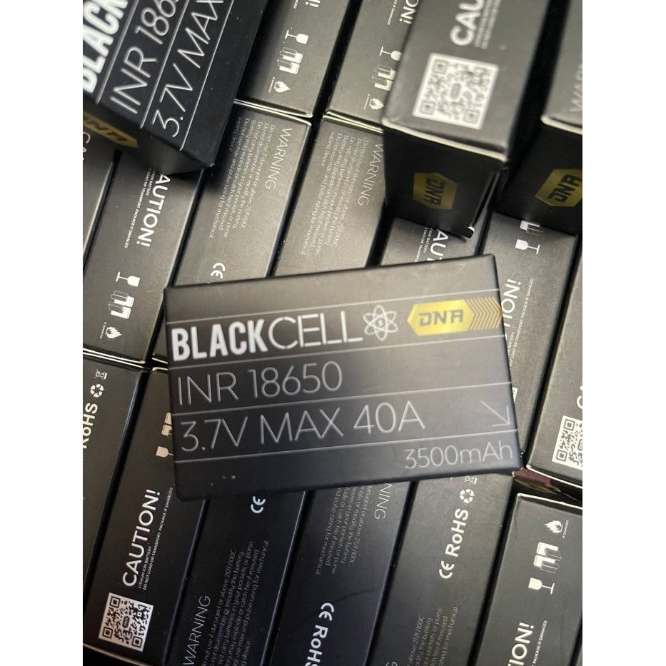 Blackcell Dna 3500Mah 40A 18650 Battery Baterai Black Cell