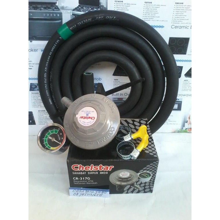 Safety gas Regulator Compact Chelstars Model Common gaz Express gaz