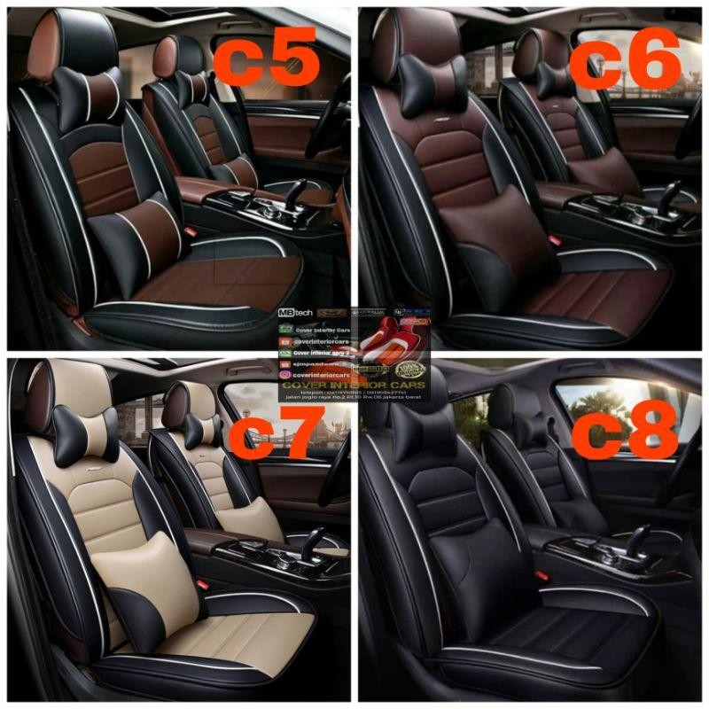 Sarung/ Cover Jok Mobil Livina,  Ertiga,  Xenia, Avanza Bahan Ferrari