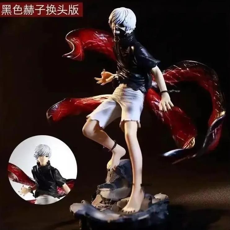 anime figure tokyo ghou mask centipede reversible face kaneki ken anime model figure