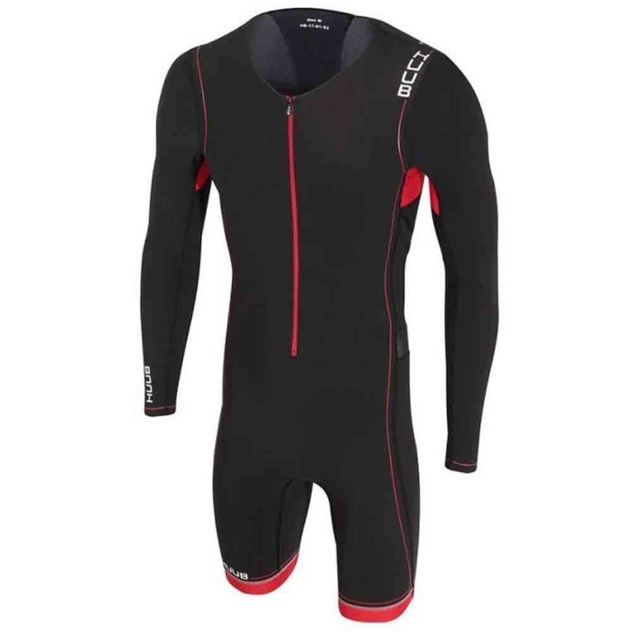 TERBARU Huub Mens Core Full Sleeve Triathlon Suit - Black