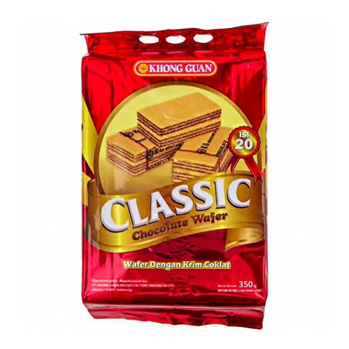 

FREE ONGKIR Kong Guan Classic Wafer Chocolate 350gr