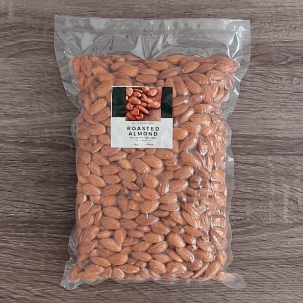 

TERUJI roasted almond kacang almond panggang 500gr