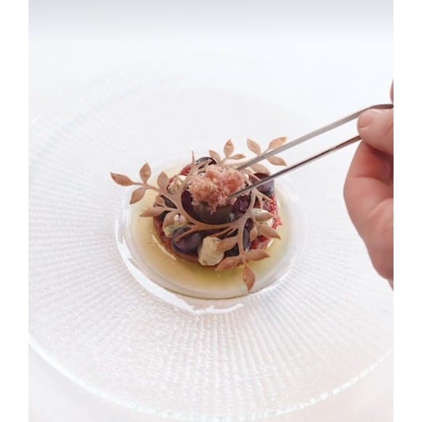 TERBARU silicone mold tuile model Leafage cocok untuk garnish bahan coklat, cookies, dll