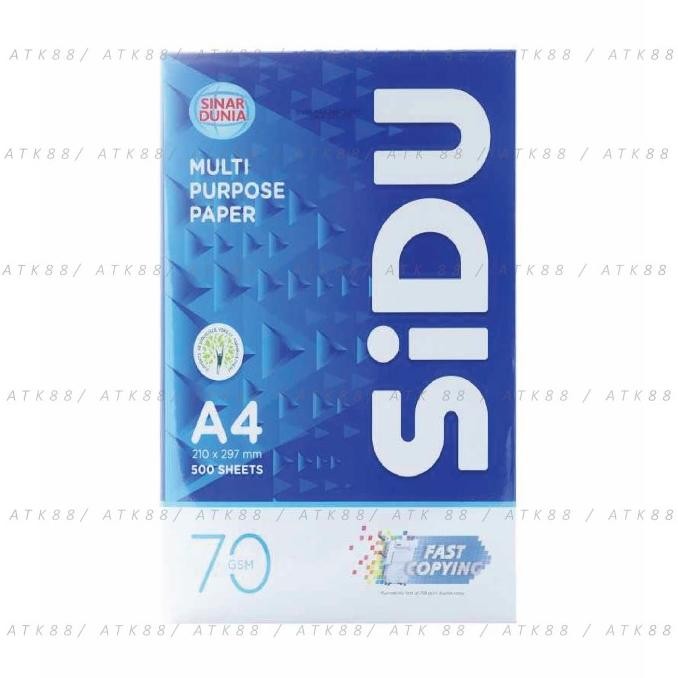 

Sale Kertas Hvs A4 75 Gsm - Sidu