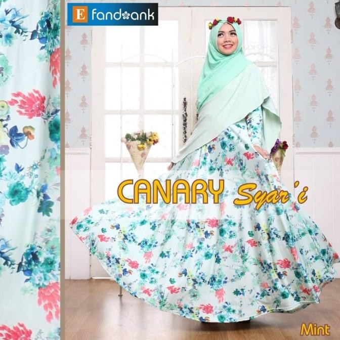 Baru Baju Syari Mewah Original Canary Syari By Efandoank