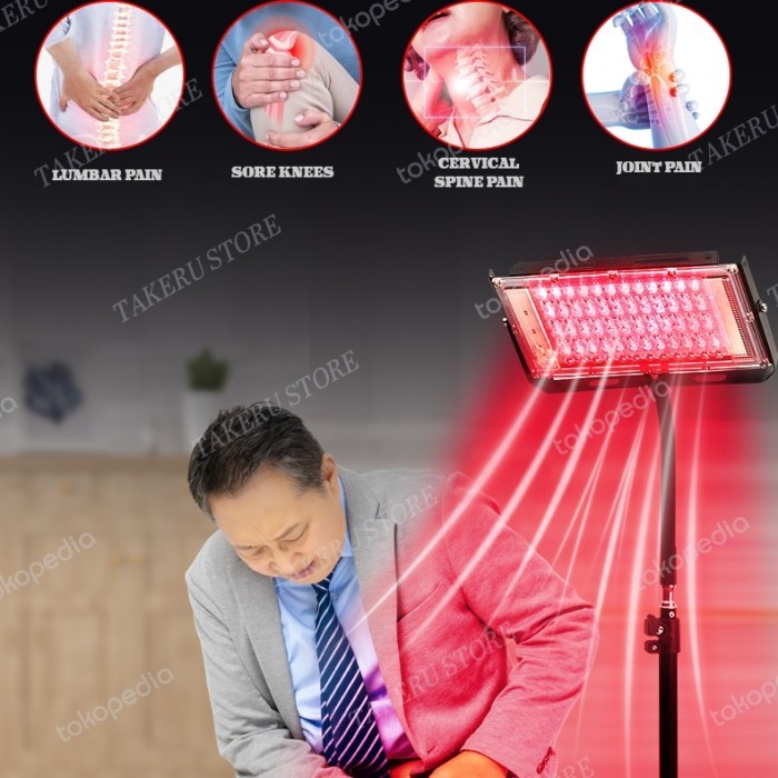 Lampu Terapi Fisioterapi Infrared Elektrik Pemanas Inframerah