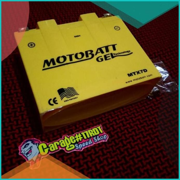 Aki Motobatt Yamaha Nouvo Dan Honda Tiger 7Amper 11OKTZ4 perkakas