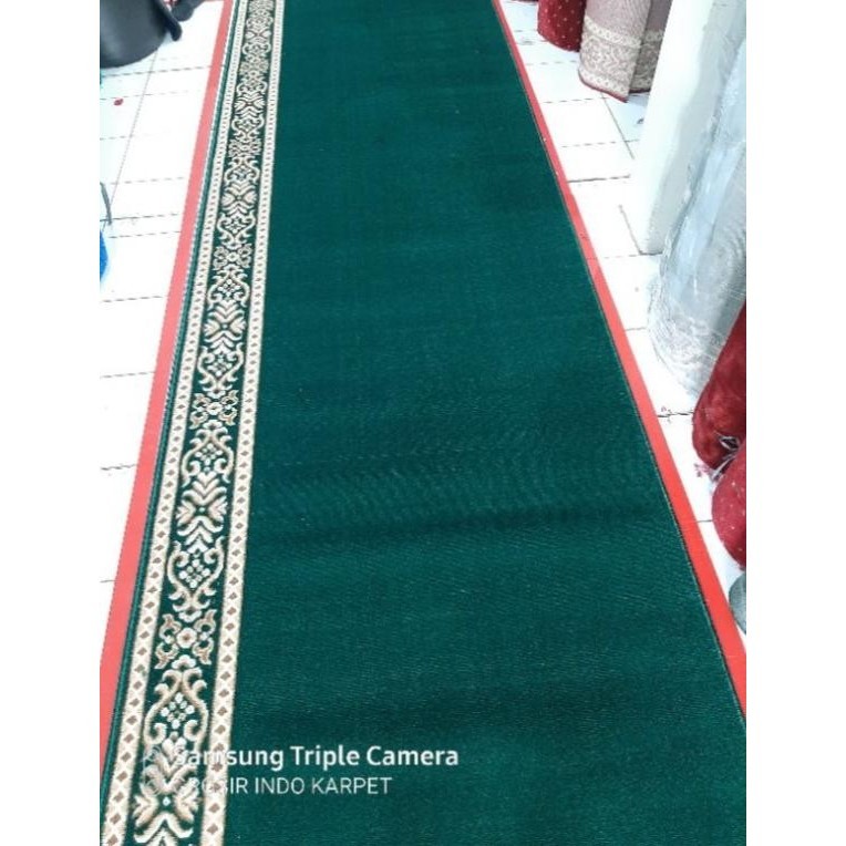 Karpet Sajadah Masjid ALMIRA tebal 11 mm ukuran 120x600 cm Karpet Sajadah Rol
