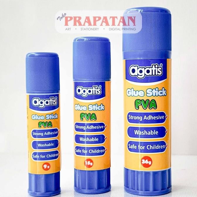 

Premium Quality Agatis Glue Stick PVA | Lem Stik
