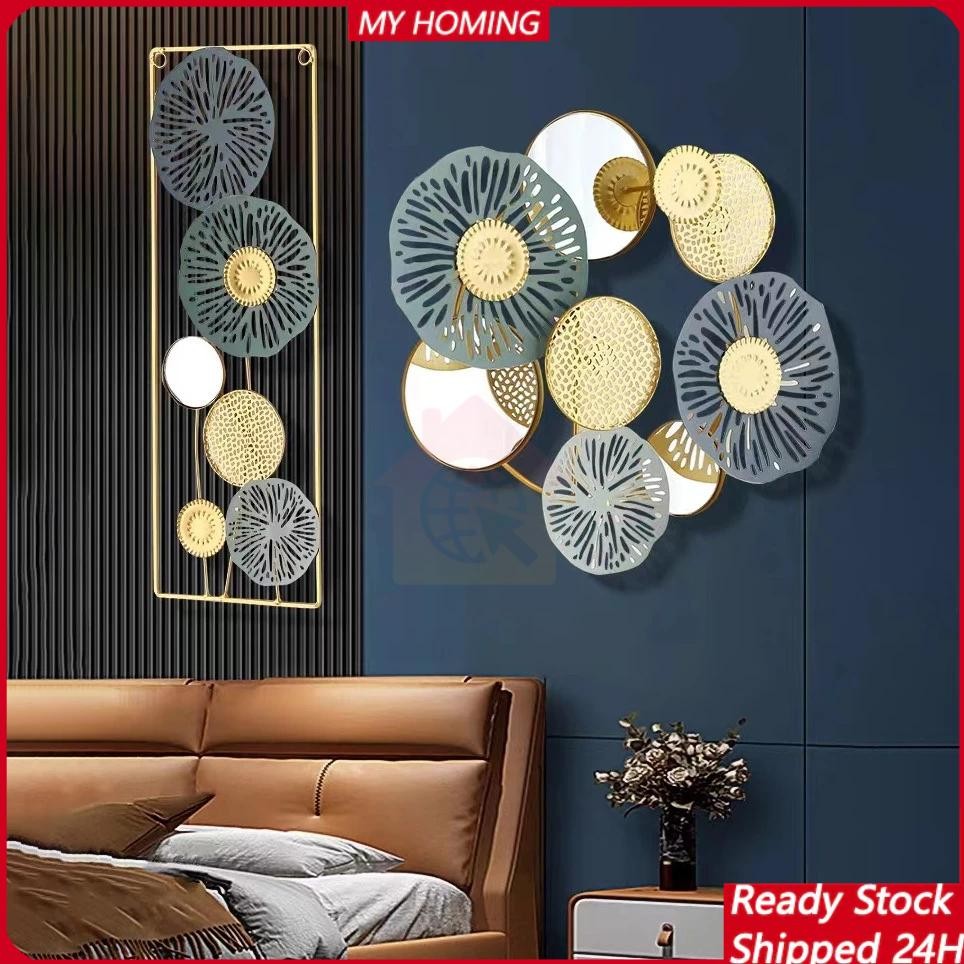 Harga Minimum COD Gemma wall decoration 3D / lukisan dinding besi 3D / lukisan dinding aesthetic / w