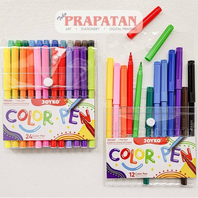 

Premium Quality Joyko Color Pen CLP-60 | Pena Warna