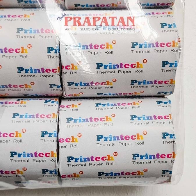 

Premium Printech Thermal Paper Roll 57X50 | Kertas Termal Kasir