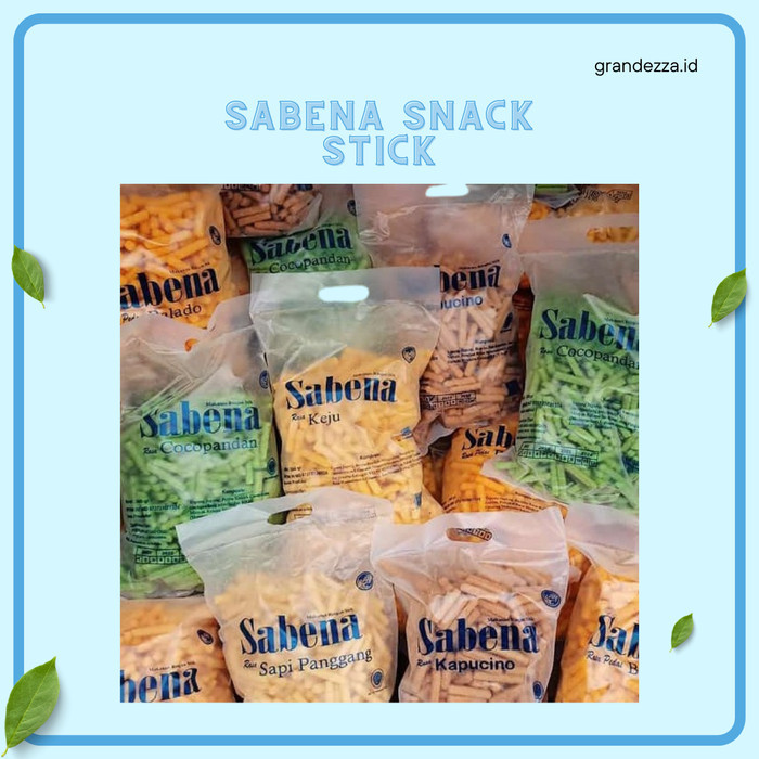 

BERGARANSI Sabena Snack Stick Stik Kemasan Bag Jumbo Cemilan Jagung Balado Keju