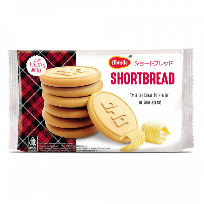 

MURAH Monde Shortbread Biskuit Rasa Mentega 115gram