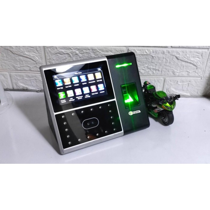 Mesin Absen Magic Fiface Mesin Absensi Wajah Fingerprint Battery