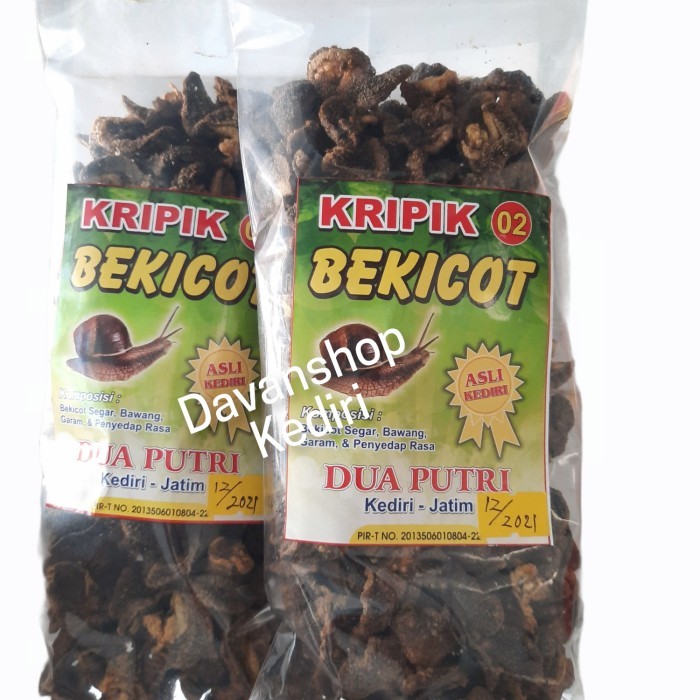 

GRATIS ONGKIR KERIPIK BEKICOT 02 DUA PUTRI ASLI KEDIRI