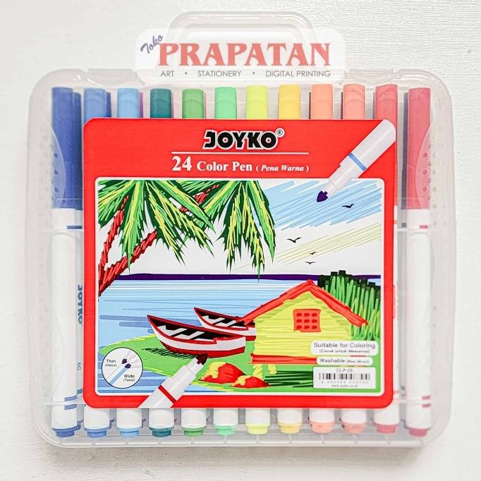 

Ready for You Joyko CLP-05 Color Pen 24C | Pena Warna