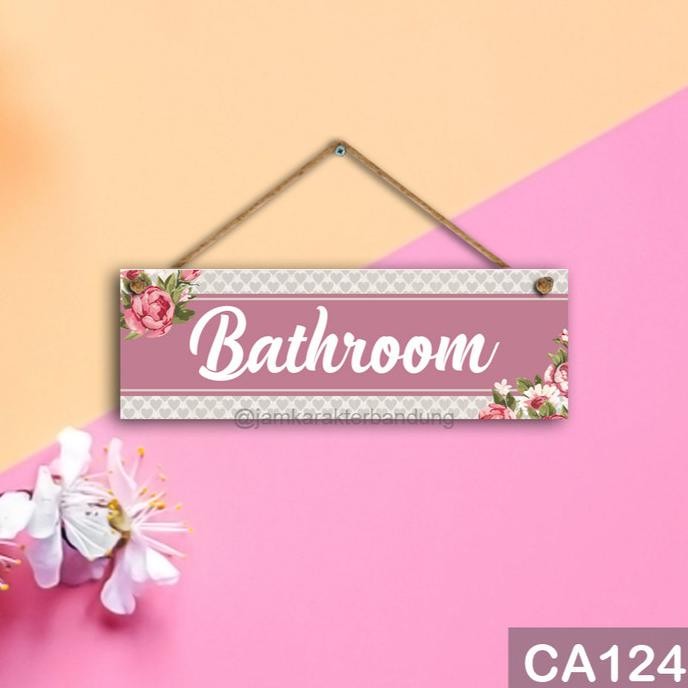 WALL DECOR HIASAN PAJANGAN DINDING RUMAH KAMAR MANDI BATHROOM