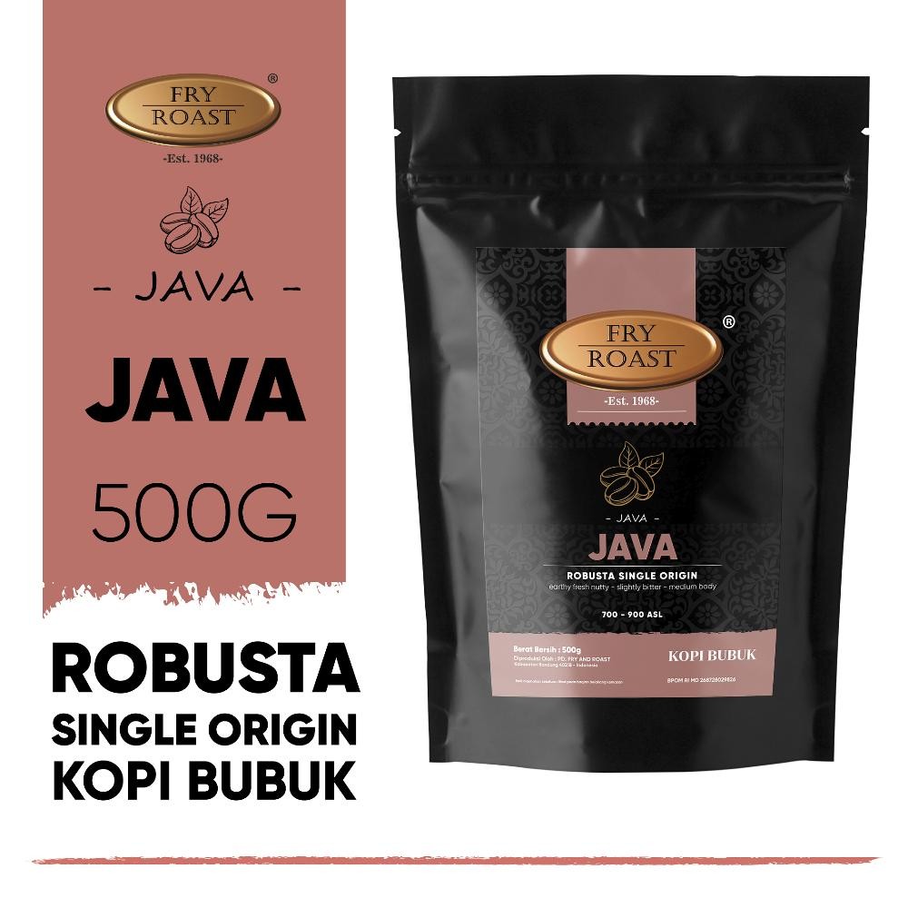 

Ready Kopi Robusta Java 500 Gram Biji Dan Bubuk