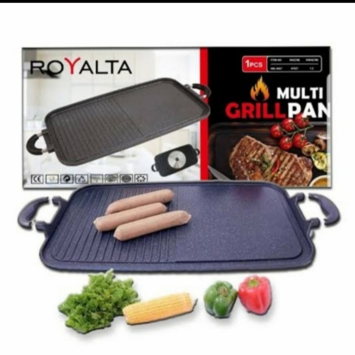 Panggangan Bbq Multi Grill Pan Royalta