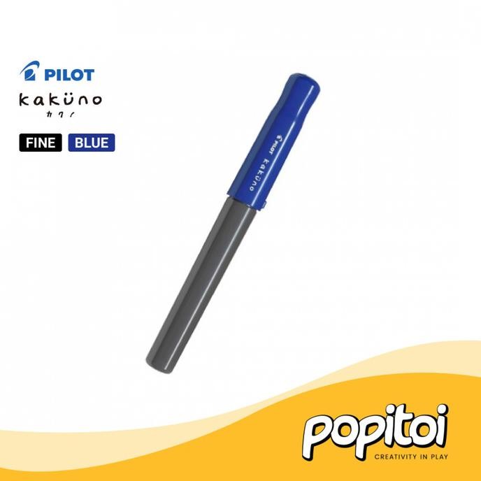 

Pilot Kakuno Fountain Pen M F Ef (Medium Extra Fine) 0.3 0.5 0.7 Mm Pulpen Pena