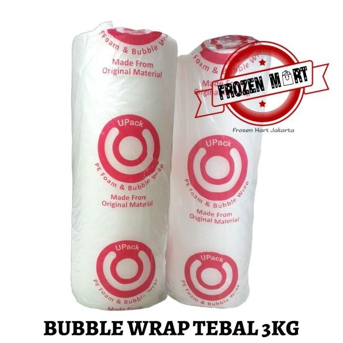 

READY! Bubble Wrap U-PACK Tebal 125Cm x 50M (INSTANT/SAMEDAY ONLY!)