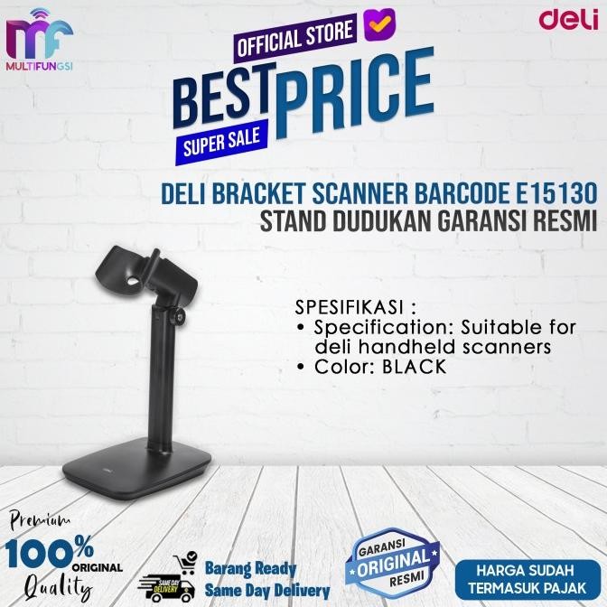 

Deli Bracket Scanner Barcode E15130 Stand Dudukan Garansi Resmi
