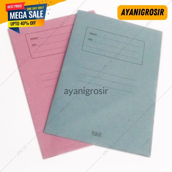 

DISKON MAP KERTAS / STOPMAP KERTAS FOLIO - R & R BY AYANI GROSIR !!