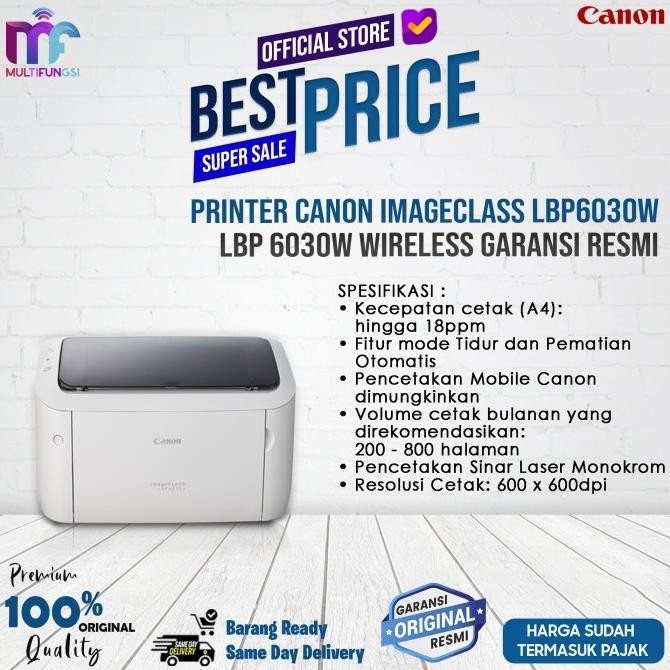 

Printer CANON imageCLASS LBP6030w LBP 6030W Wireless