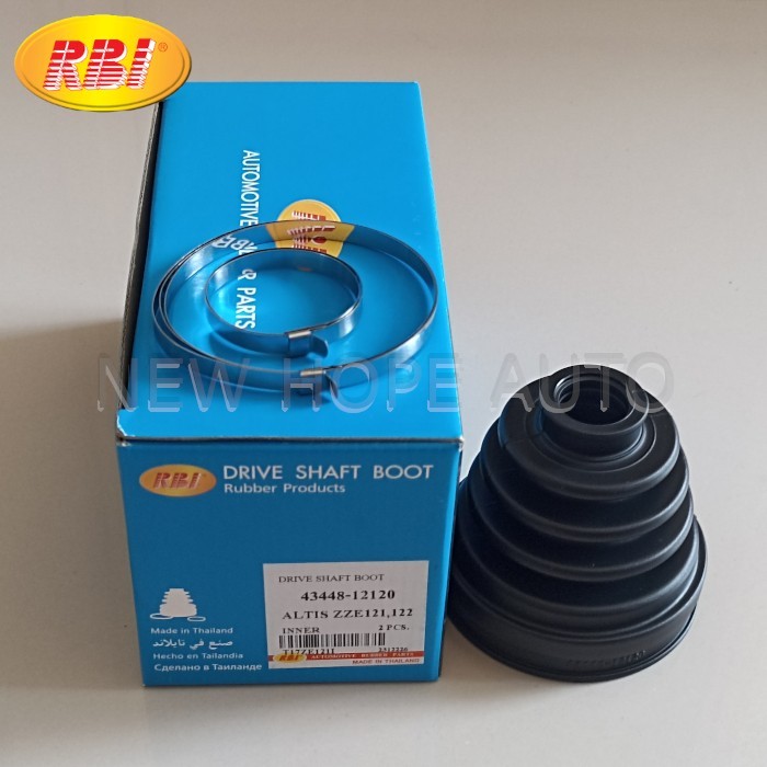 BOOT AS RODA DALAM 12120 RBI THAILAND DRIVE SHAFT INNER COROLLA ALTIS