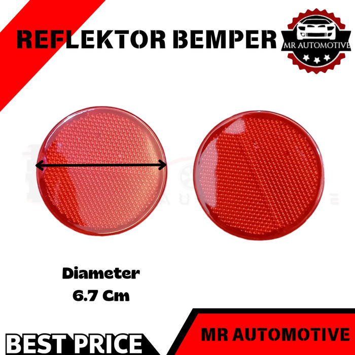 REFLEKTOR BEMPER BELAKANG / MATA KUCING BEMPER BELAKANG AVANZA VELOZ