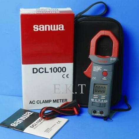Sanwa DCL1000 DIGITAL CLAMP METER TANG AMPERE 1000A JAPAN DCL-1000