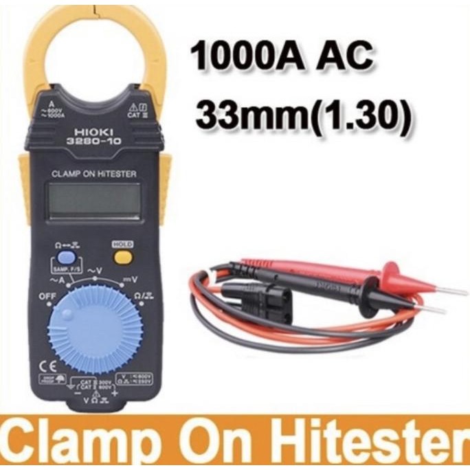 AC Digital Clamp Meter / Tang Ampere Hioki 3280-10 Ori 100%