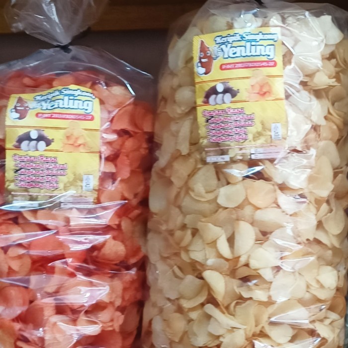

Keripik Singkong 1 Bal 3Kg 4 Rasa Keju Lada Hitam Balado