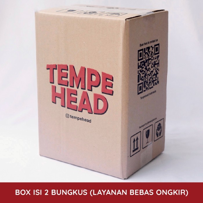 

Ready Gas!!! Tempehead 2 Bungkus Keripik Tempe @ 250Gr (Termasuk Kardus)