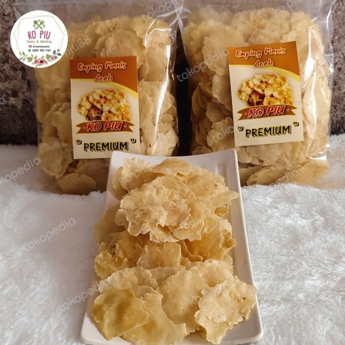 

Ready Gas!!! Emping Manis Aceh Premium 250Gr