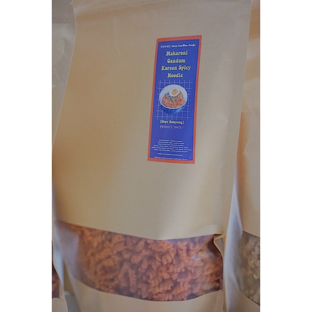 

Ready Gas!!! 500Gr Makaroni Gandum Korea (Cemilan Senja) No Micin Micin Club