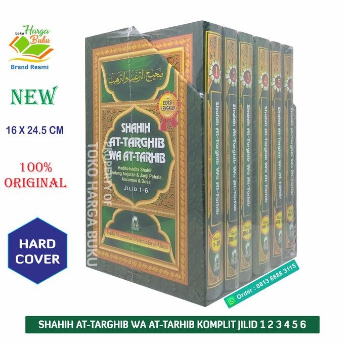 

Shahih At-Targhib wa At-Tarhib Edisi Lengkap Jilid 1 2 3 4 5 6 dan BOX