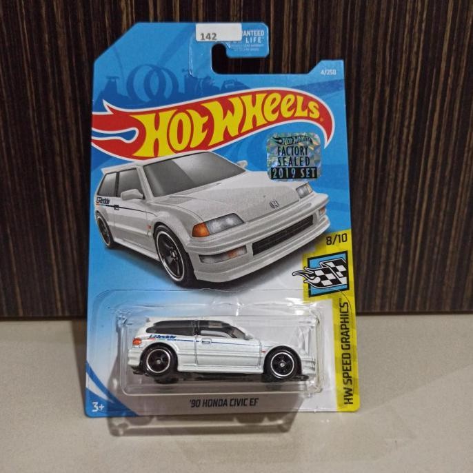 Hot Wheels - 90 Honda Civic Ef (Ths) Us Card Greedy
