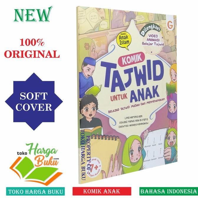

Komik Tajwid Untuk Anak Dilengkapi Video Animasi Belajar Tajwid GIP