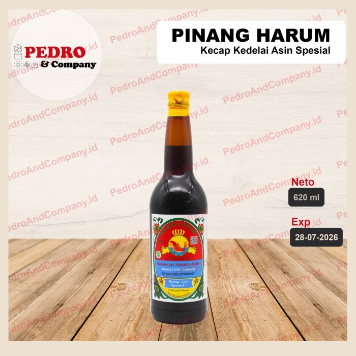 

Pinang Harum Kecap Asin Special 620 Ml - Soy Sauce