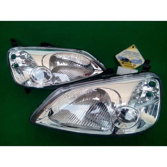 Headlamp/Lampu Depan Oem Honda Civic Vti Es 2001-2003