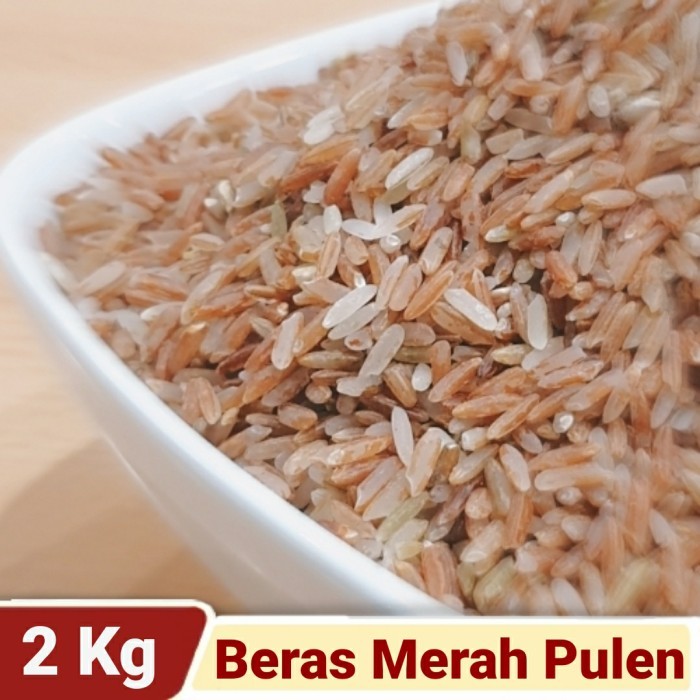 

TERBARU Beras Merah Pulen Organik - 2000 gram