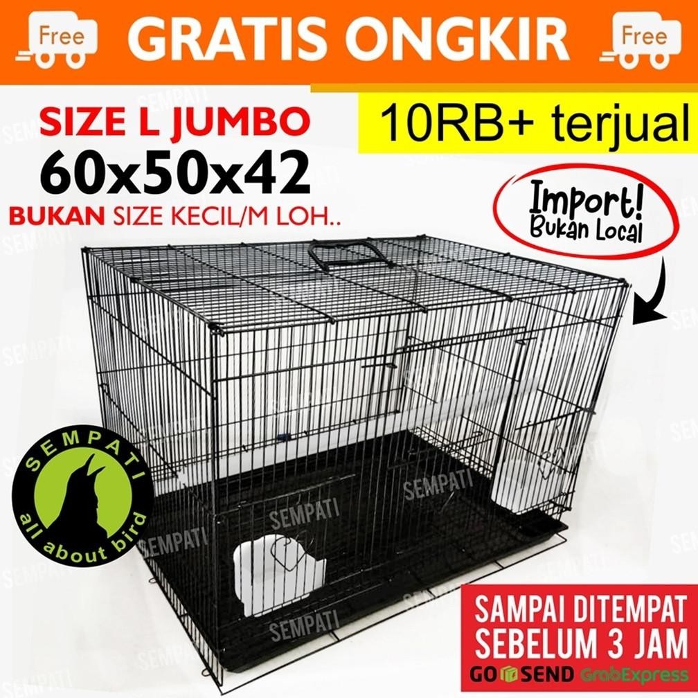 SANGKAR BURUNG KANDANG BURUNG BESI UMBARAN IMPORT KANDANG SANGKAR LOVEBIRD KUCING KELINCI HAMSTER LI