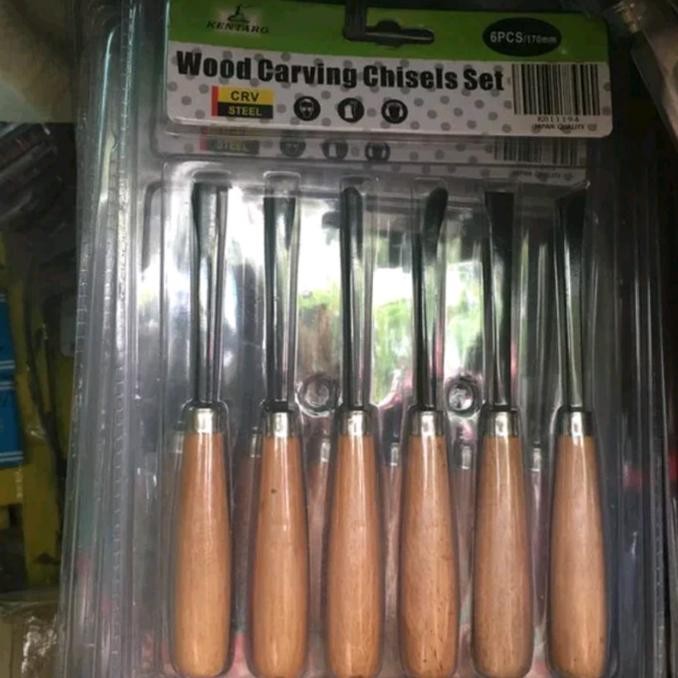

Best Produk Pahat Ukiran Kayu Set 6Pcs/Wood Chisels Set 6 Pcs