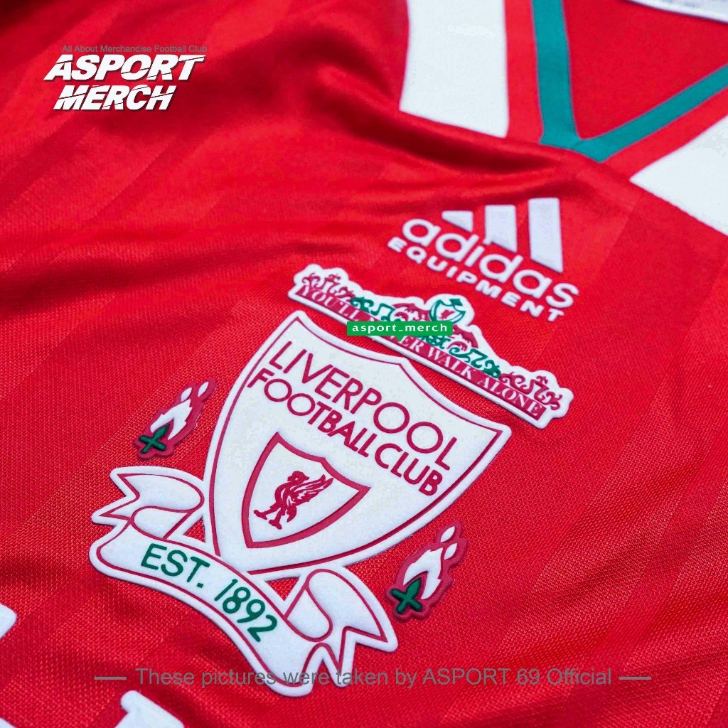 JERSEY BOLA RETRO LIVERPOOL HOME 1993 1995 JERSEY LIVERPOOL RETRO TULANG HOME 93 95 A3